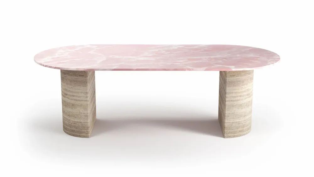 Dining Tables - Refleko - Dining Tables - Onyx Rose - STONE VALLEY