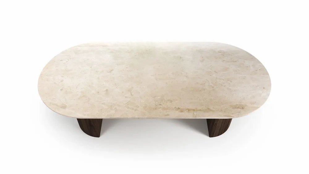 Dining Tables - Refleko - Dining Tables - Crema Marble - STONE VALLEY