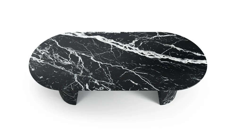 Dining Tables - Refleko - Dining Tables - Nero Maquina Marble - STONE VALLEY