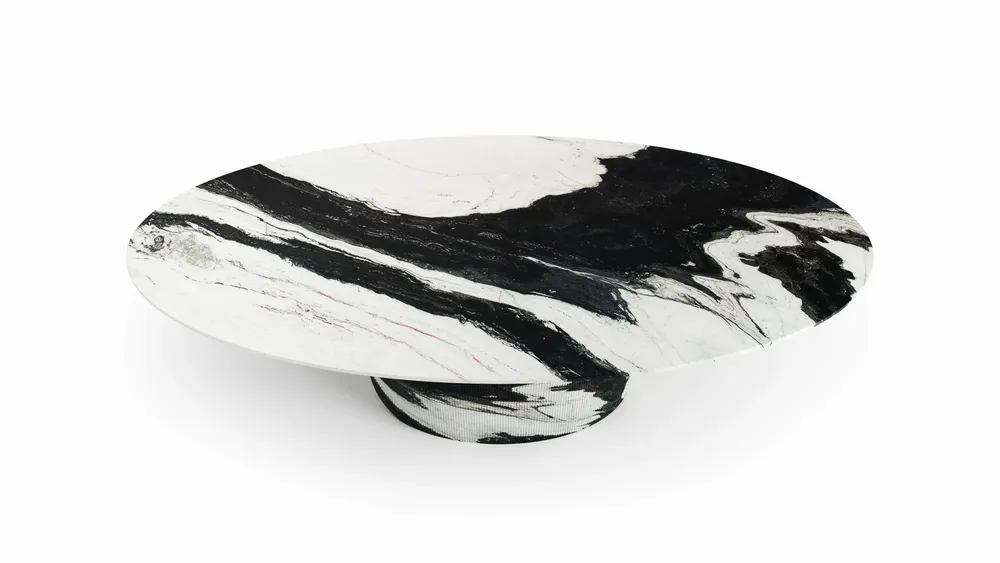 Dining Tables - Valleyra - Dining Tables - Panda Marble - STONE VALLEY
