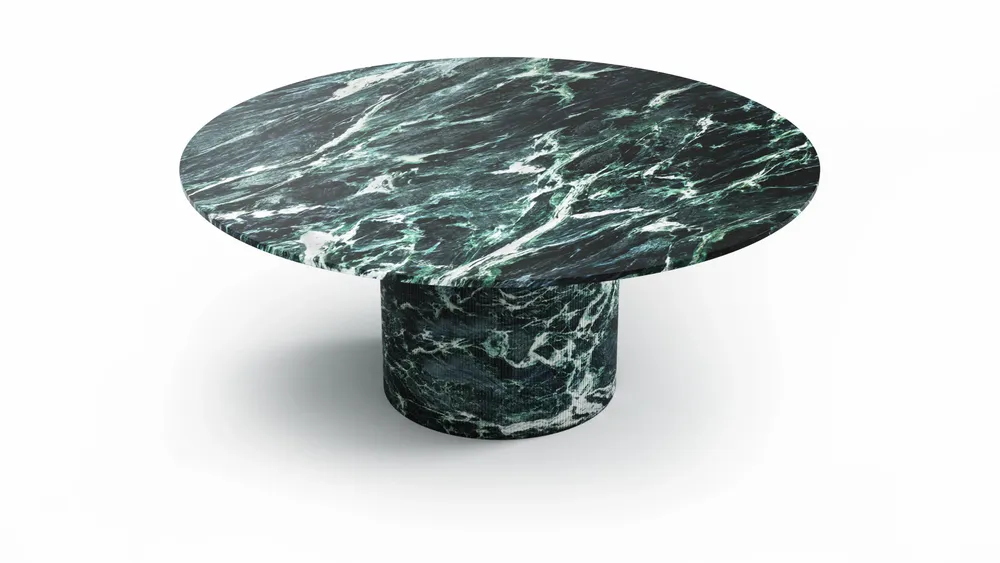 Dining Tables - Ocel - Dining Tables - Verde Alpi Marble - STONE VALLEY