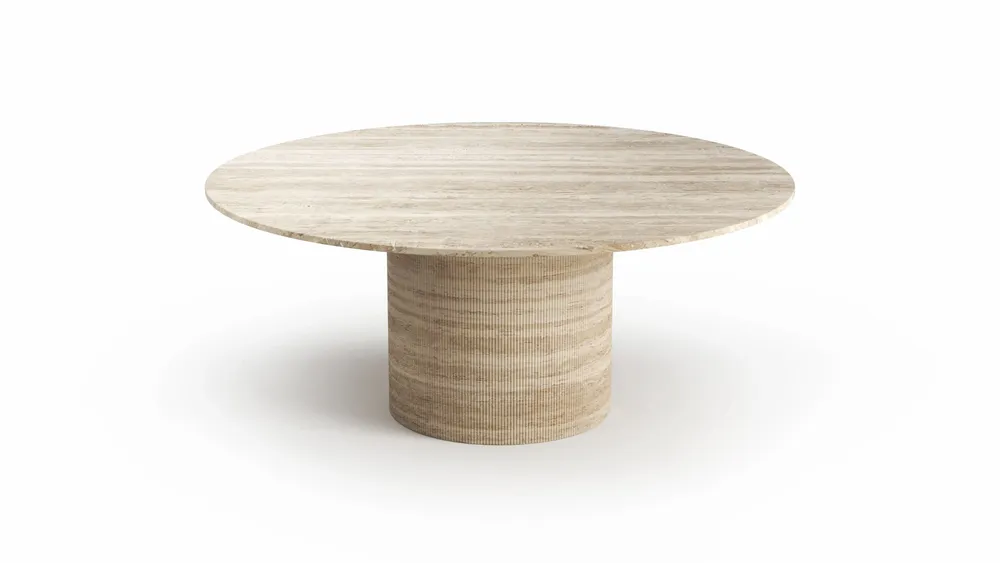 Dining Tables - Ocel - Dining Tables - Classic Travertine - STONE VALLEY