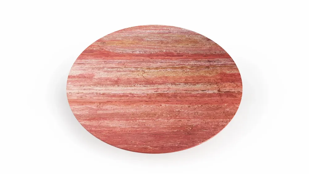 Dining Tables - Ocel - Dining Tables - Red Travertine - STONE VALLEY