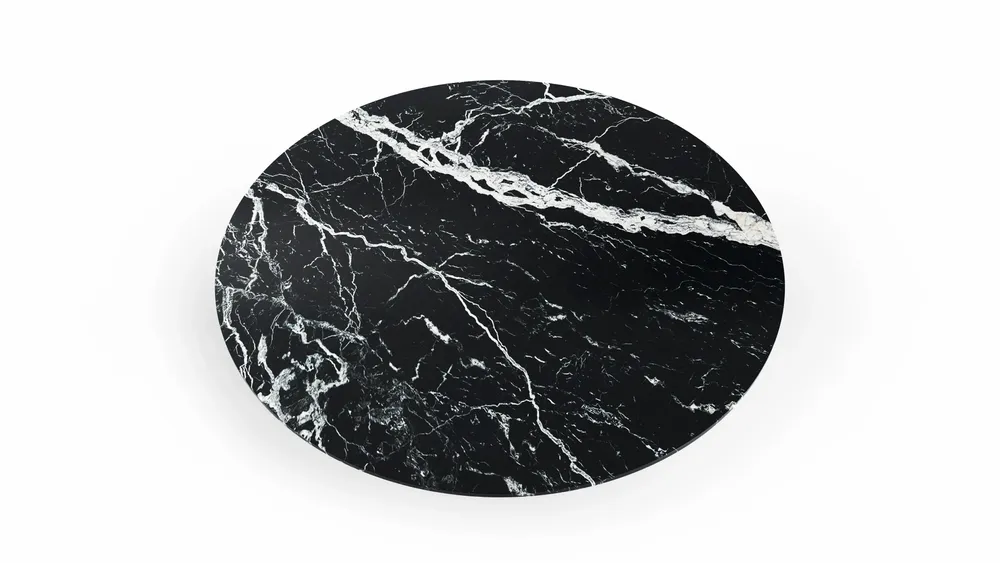 Dining Tables - Ocel - Dining Tables - Nero Maquina Marble - STONE VALLEY