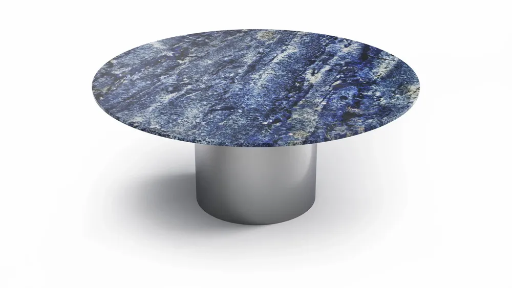 Dining Tables - Ocel - Dining Tables - Granite Blue Bhia - STONE VALLEY