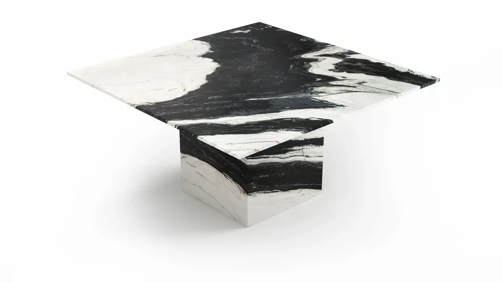 Dining Tables - Carrera - Dining Tables - Panda Marble - STONE VALLEY