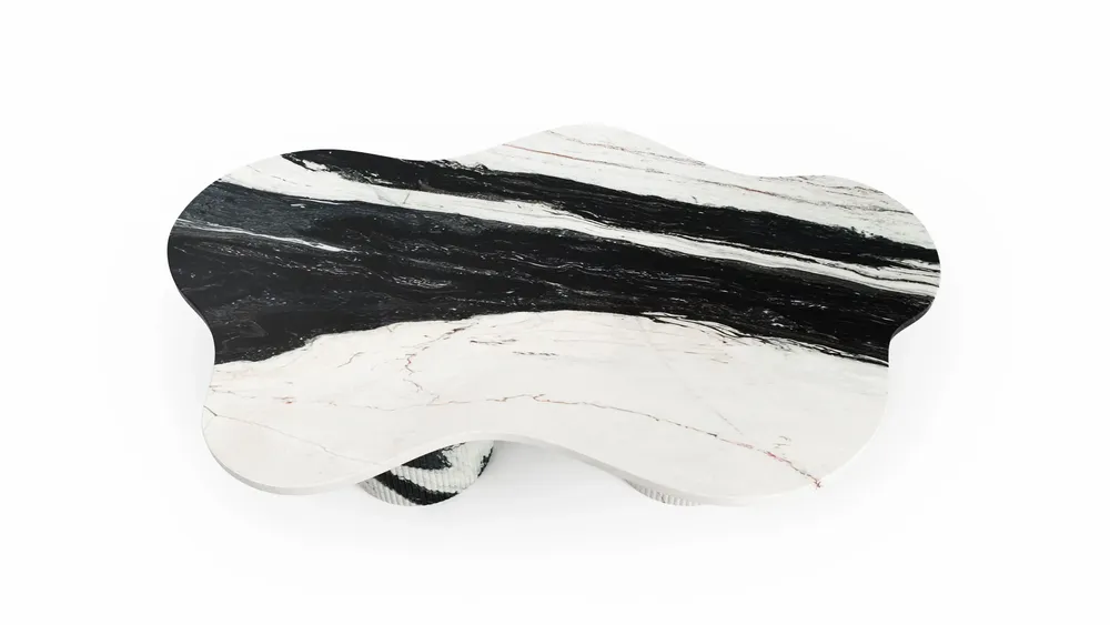 Coffee tables - Nunoca - Coffee Tables - Panda Marble - STONE VALLEY