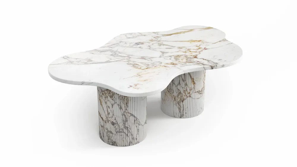 Coffee tables - Nunoca - Coffee Tables - Calacatta Oro Marble - STONE VALLEY
