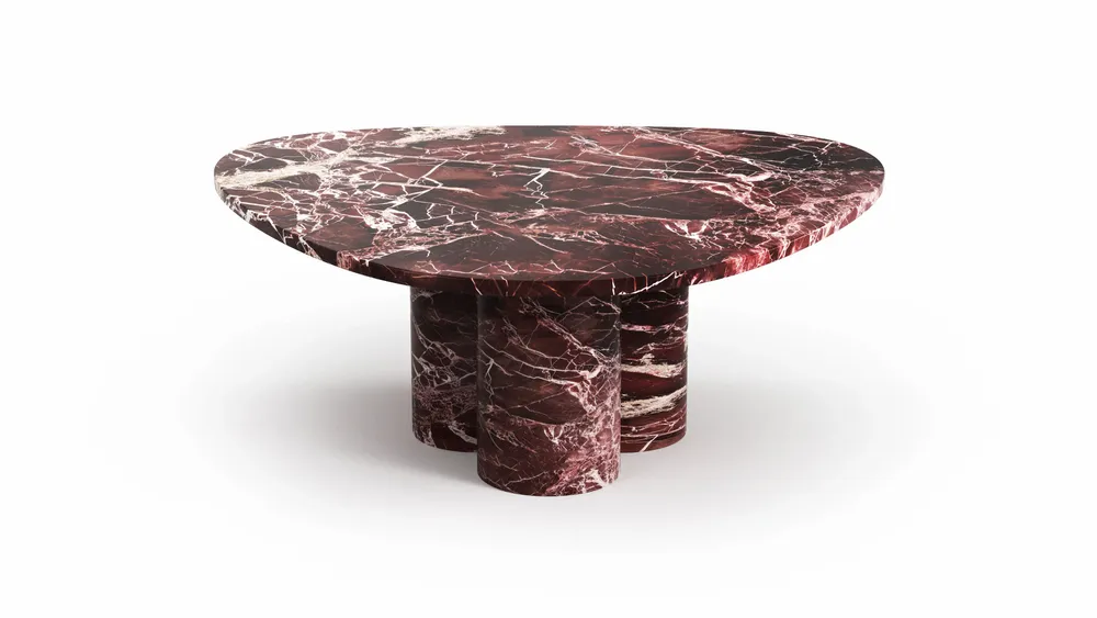 Tables basses - Rivage - Tables basses - Marbre Rosso Levano - STONE VALLEY
