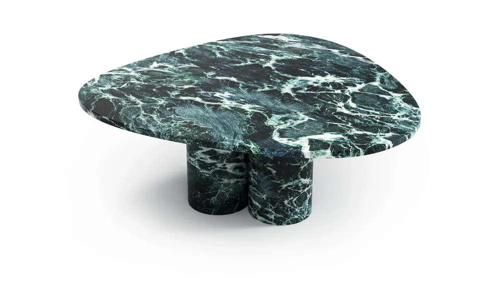 Coffee tables - Rivage - Coffee Tables - Verde Alpi Marble - STONE VALLEY