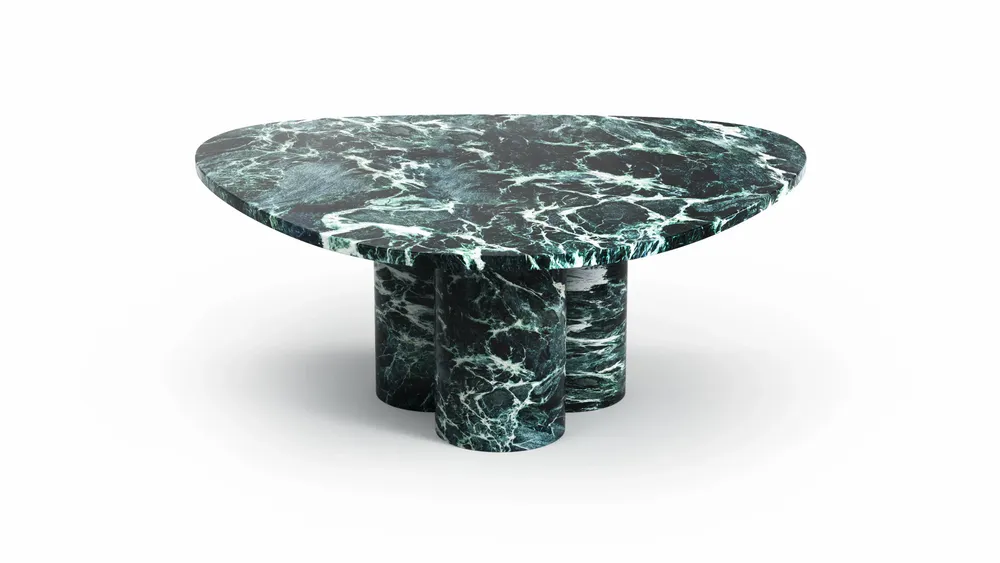 Coffee tables - Rivage - Coffee Tables - Verde Alpi Marble - STONE VALLEY
