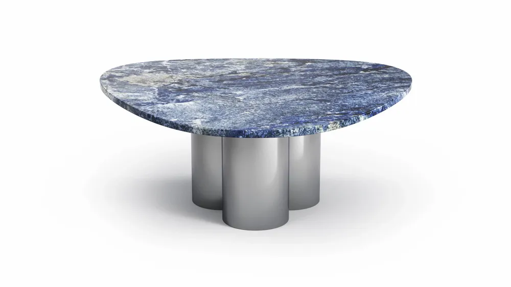 Coffee tables - Rivage - Coffee Tables - Granite Blue Bhia - STONE VALLEY