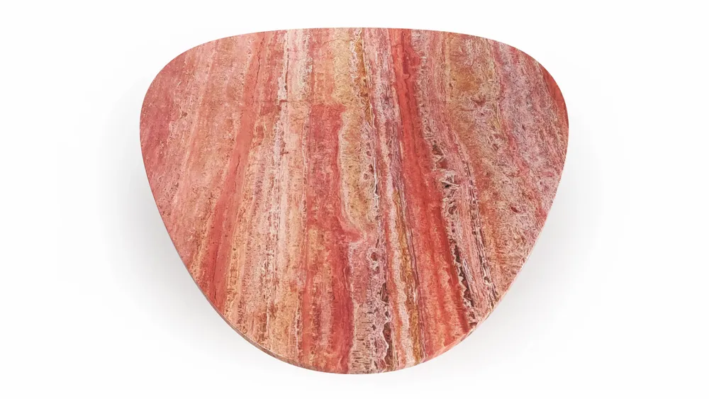 Coffee tables - Rivage - Coffee Tables - Red Travertine - STONE VALLEY