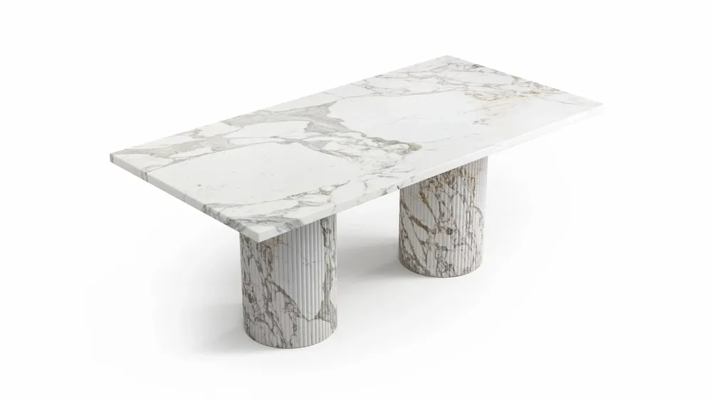 Coffee tables - Jaspura - Coffee tables - Calacatta Oro marble - STONE VALLEY