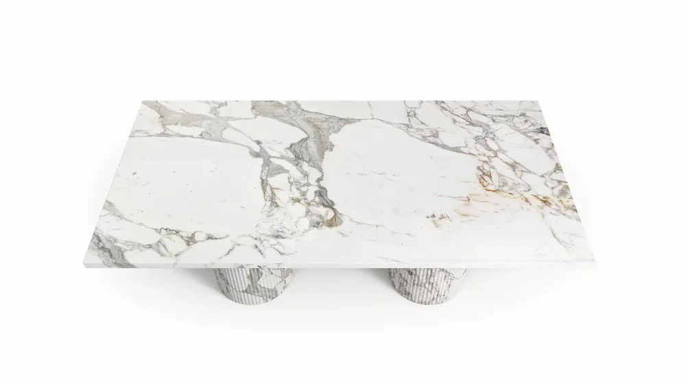 Coffee tables - Jaspura - Coffee tables - Calacatta Oro marble - STONE VALLEY