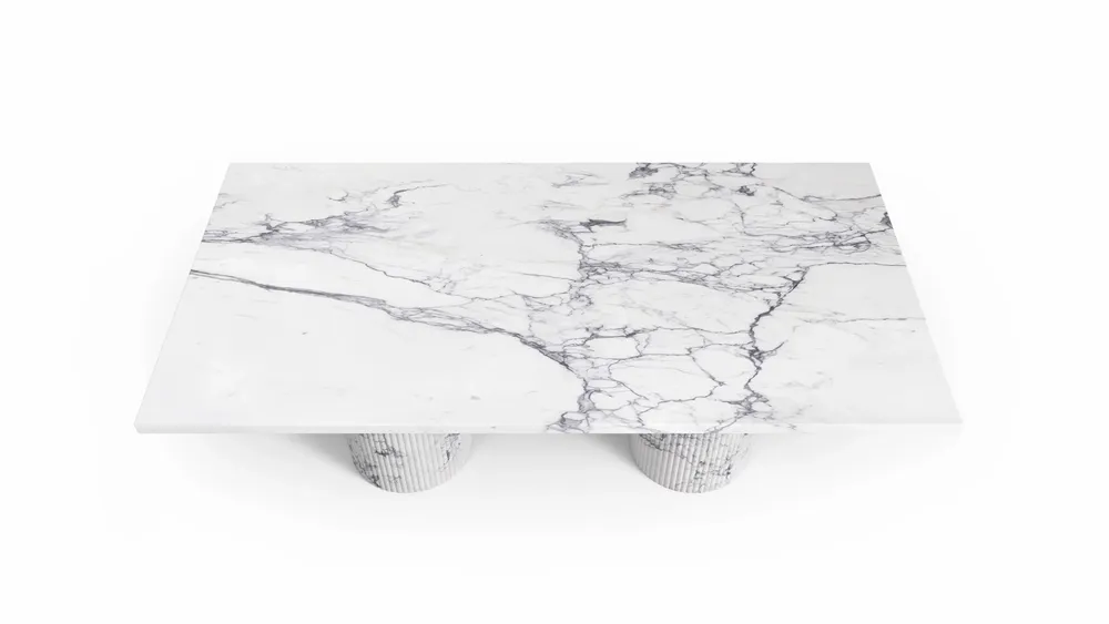 Coffee tables - Jaspura - Coffee tables - Statuario Carrara marble - STONE VALLEY