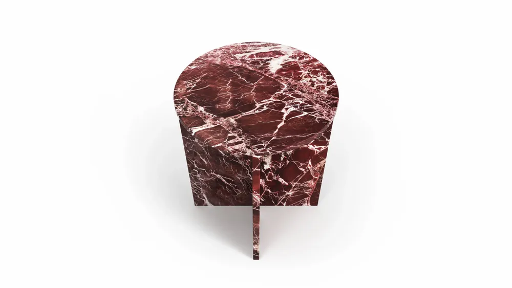 Other tables - Ocel - Other tables - Rosso Levano marble - STONE VALLEY