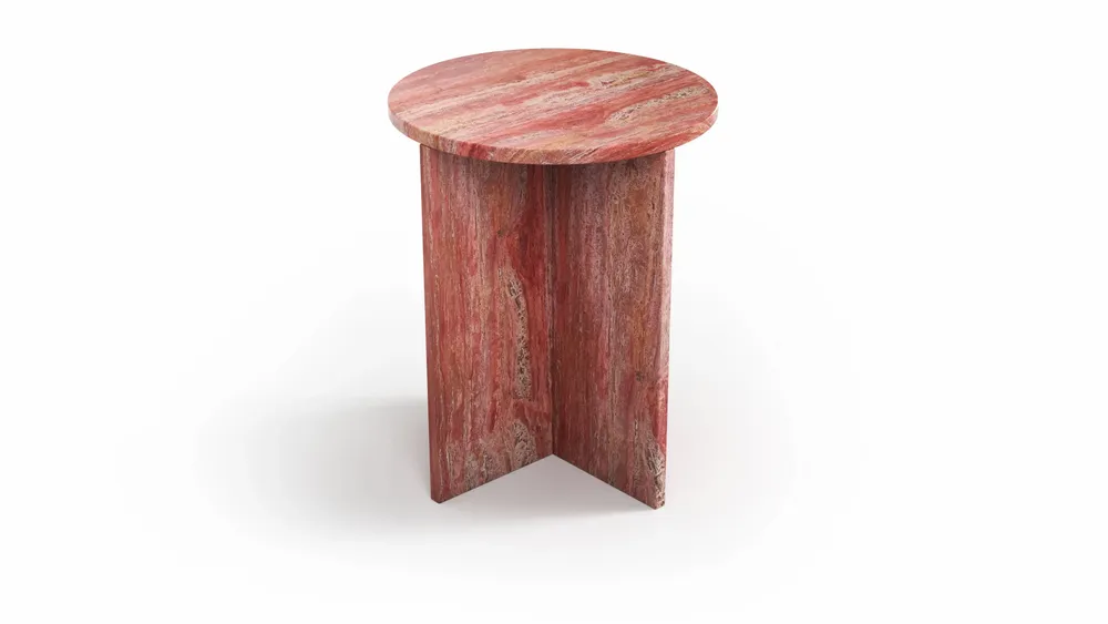 Other tables - Ocel - Other tables - Red Travertine - STONE VALLEY
