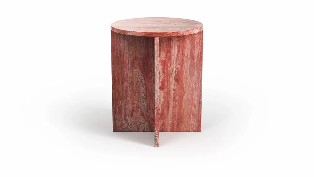 Other tables - Ocel - Other tables - Red Travertine - STONE VALLEY
