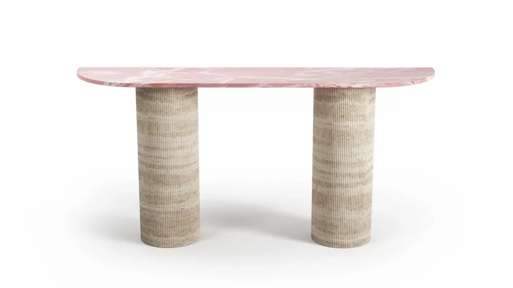 Consoles - Ombrure - Table console - Onyx Rose - STONE VALLEY