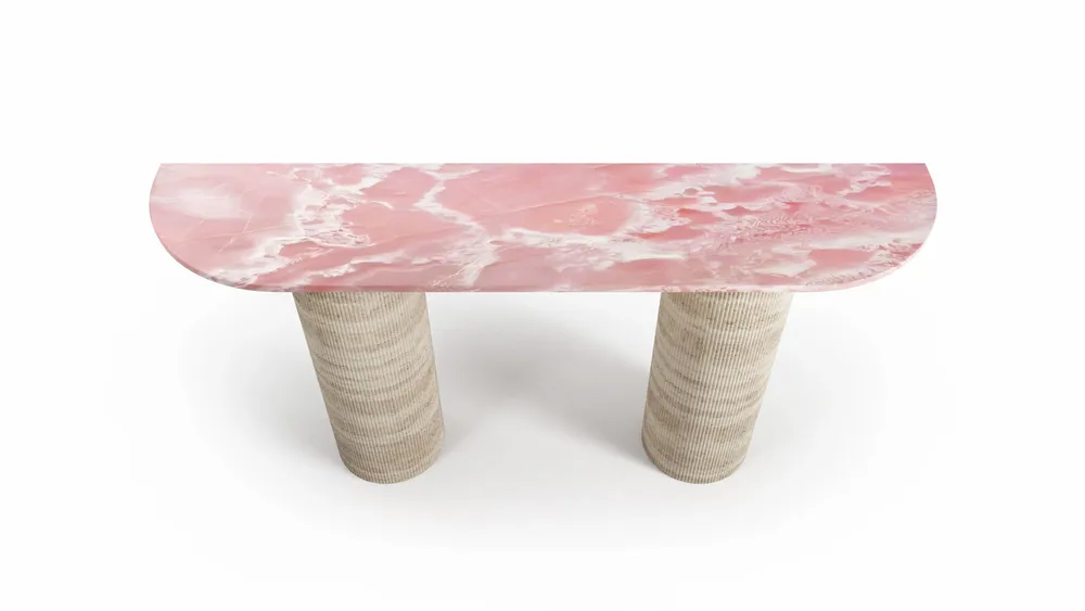 Consoles - Ombrure - Table console - Onyx Rose - STONE VALLEY