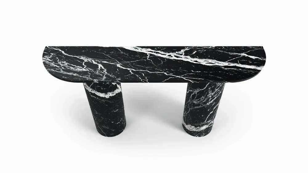 Console table - Ombrure - Console Table - Nero Maquina Marble - STONE VALLEY