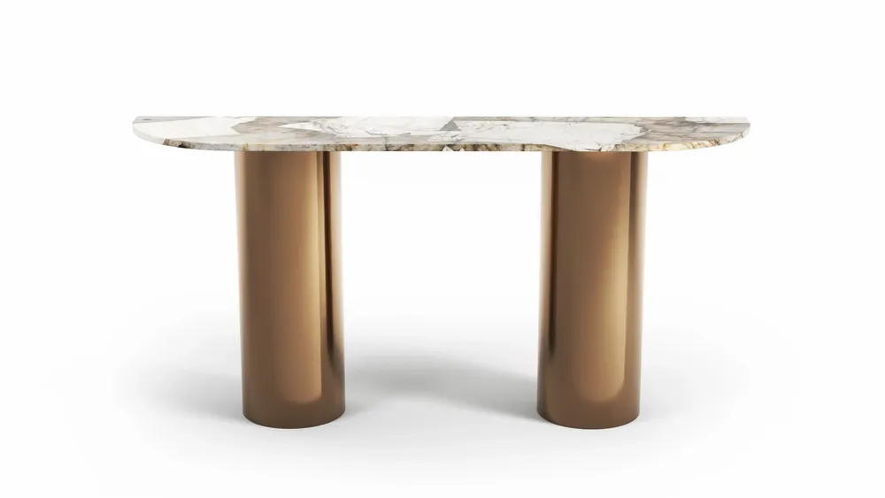 Console table - Ombrure - Console table - Quartzite Patagonia - STONE VALLEY