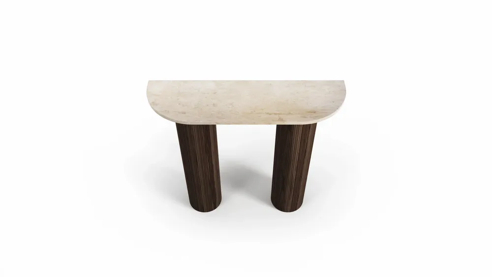 Console table - Mini shade - Console table - Crema marble - STONE VALLEY