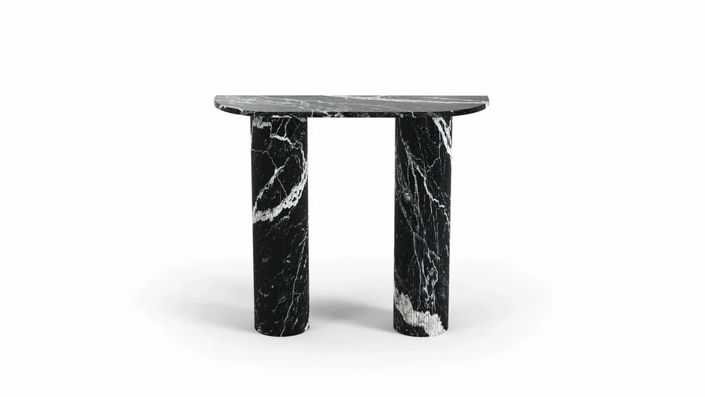 Console table - Mini Shade - Console Table - Nero Maquina Marble - STONE VALLEY