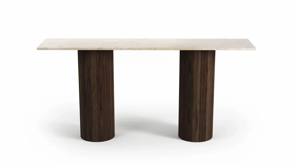 Consoles - Ombrure - Table console - Marbre crema - STONE VALLEY