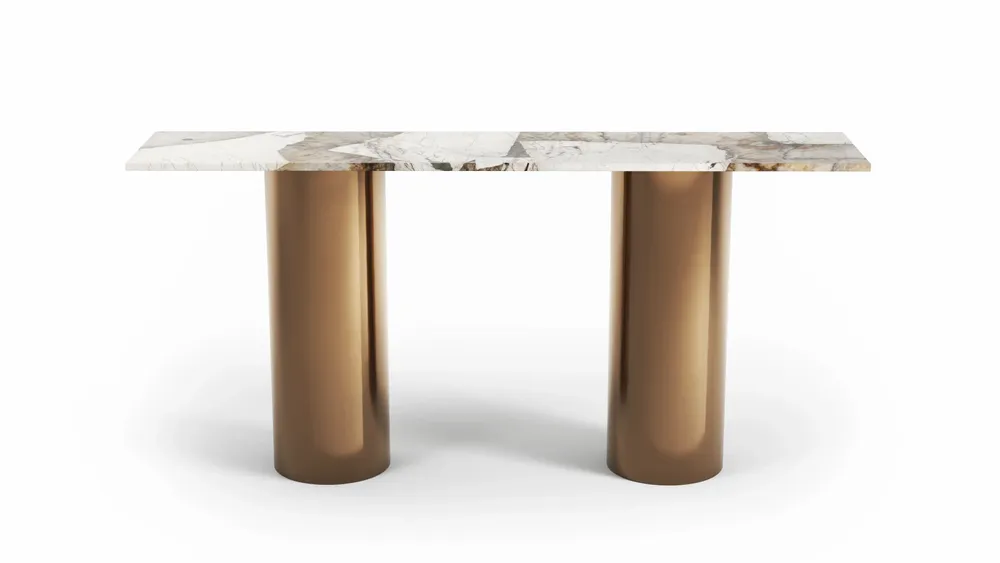 Console table - Ombrure - Console table - Quartzite Patagonia - STONE VALLEY