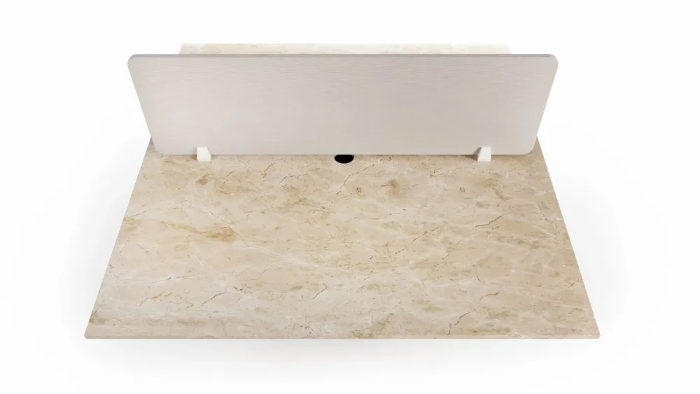 Bureaux - Escalerion - bureaux - Marbre crema - STONE VALLEY