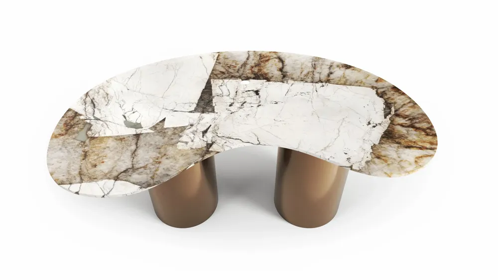 Desks - Aerolithite - offices - Patagonia Quartzite - STONE VALLEY