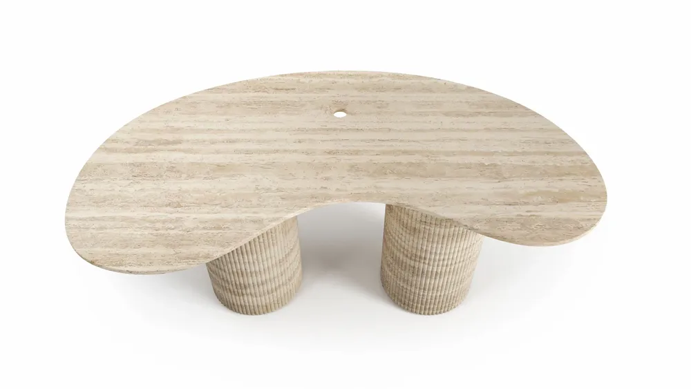 Bureaux - Aérolithite - bureaux - Travertin Classique - STONE VALLEY