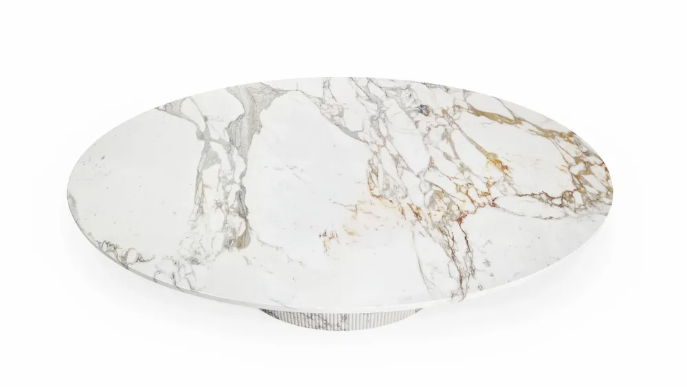 Tables basses - Valleyra - Tables basses - Marbre Calacatta Oro - STONE VALLEY