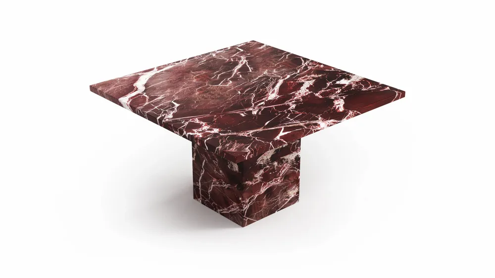 Tables basses - Carrera - Tables basses - Marbre Rosso Levano - STONE VALLEY