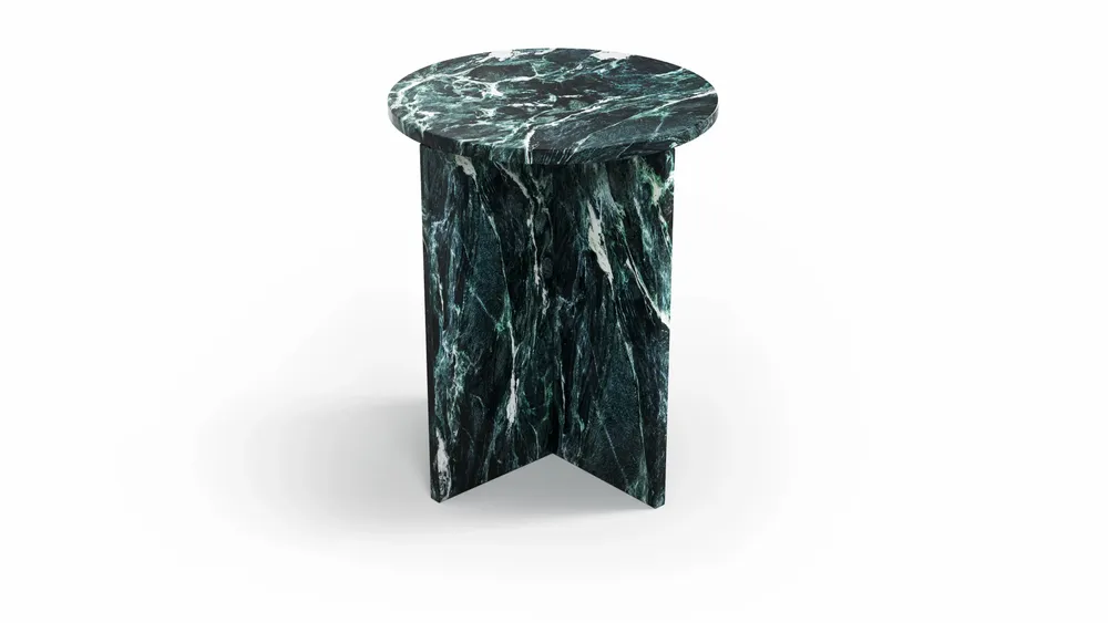 Other tables - Ocel - Other tables - Verde Alpi marble - STONE VALLEY
