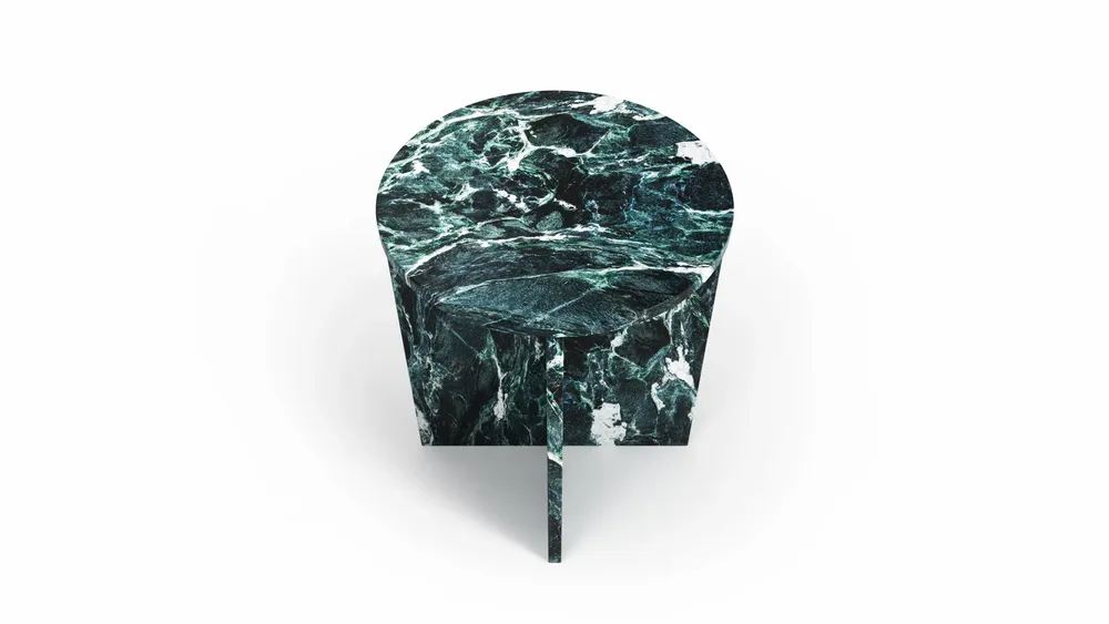 Other tables - Ocel - Other tables - Verde Alpi marble - STONE VALLEY