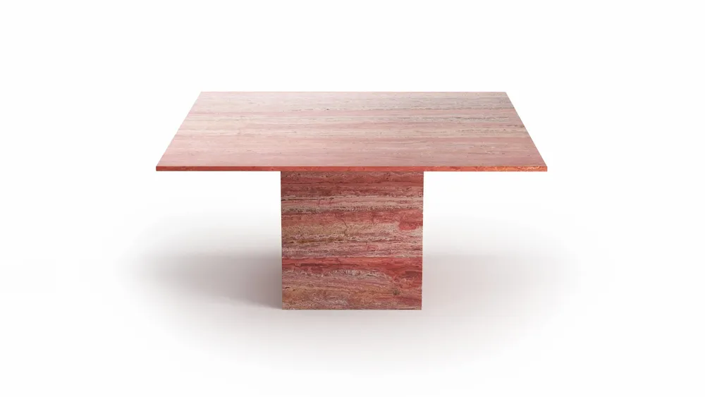 Dining Tables - Carrera - Dining Tables - Red Travertine - STONE VALLEY
