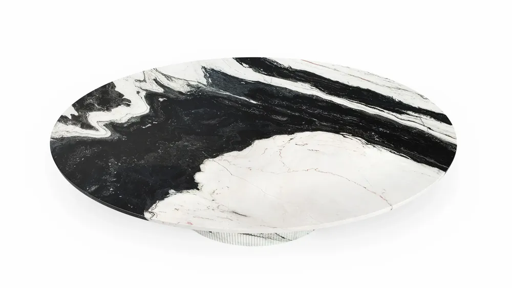 Coffee tables - Valleyra - Coffee Tables - Panda Marble - STONE VALLEY