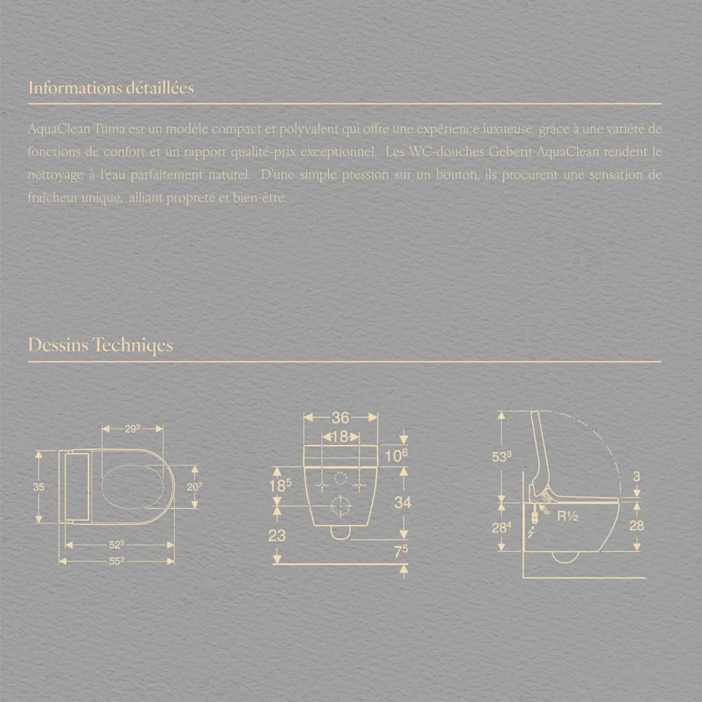 WC - MARBRE ÉMOTION Elegance Series - toilet - ARTOLETTA MAISON COLLECTION