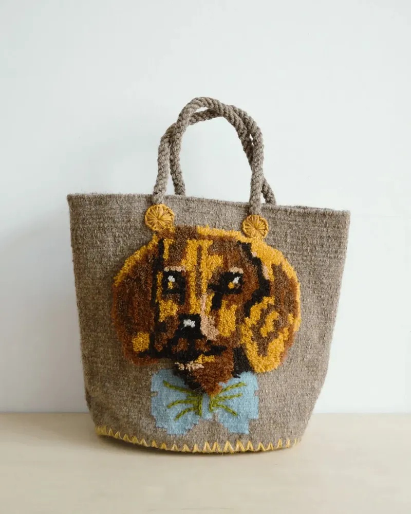 Objets de décoration - Petit Cabas de Nathalie – Chat et chien - PO! PARIS