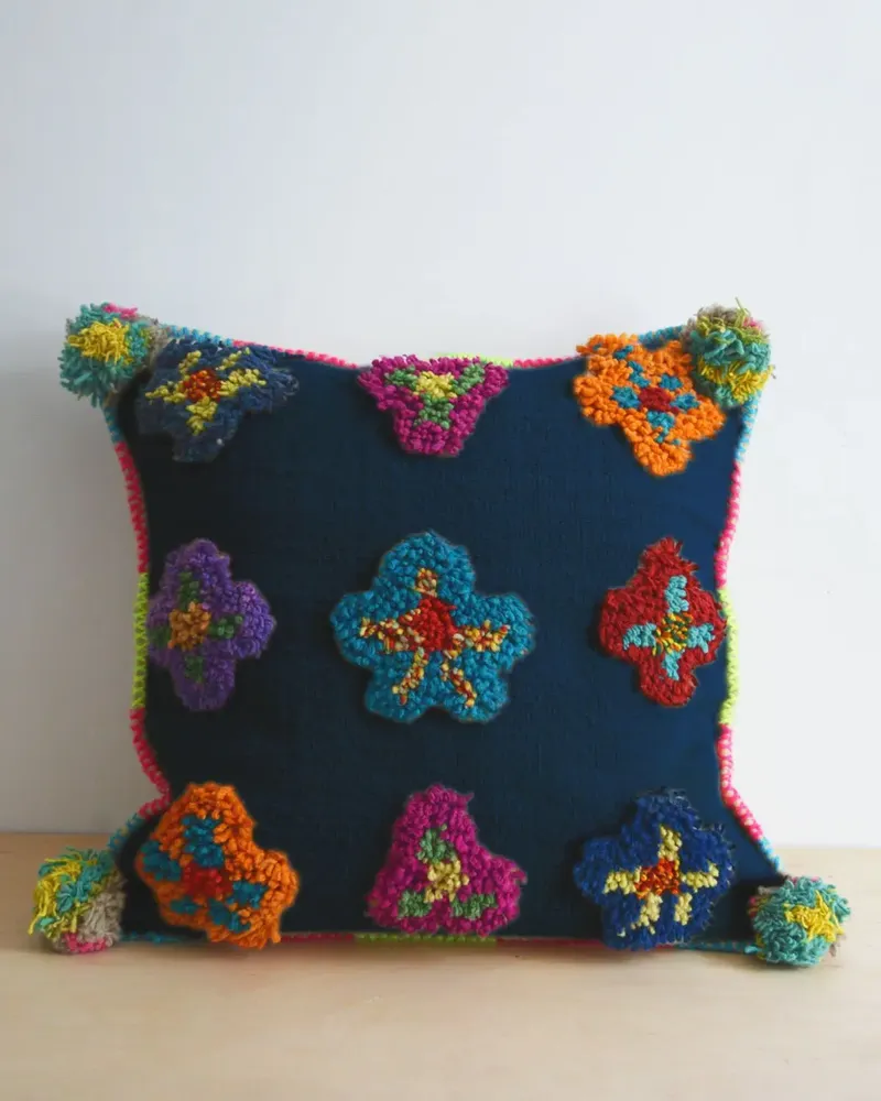 Tissus d'ameublement - Housses de coussin en laine - PO! PARIS