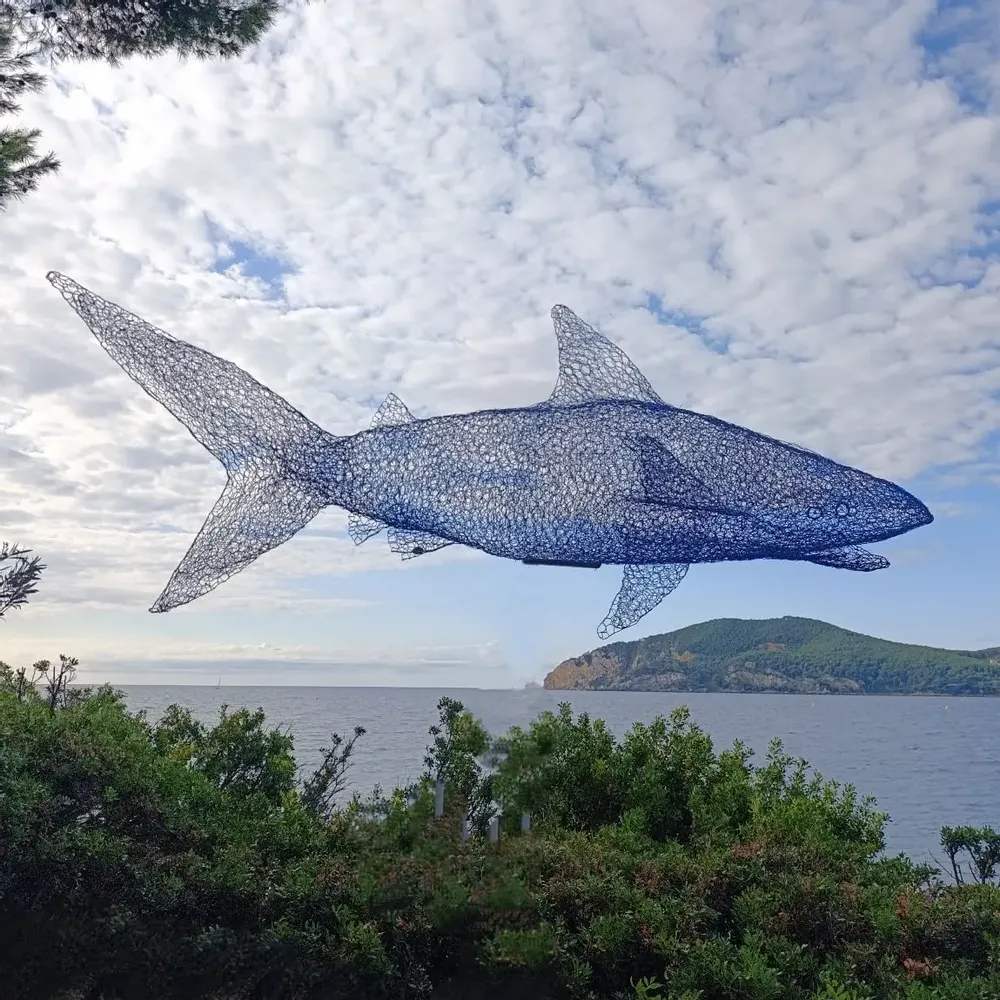 Spa - The Call of the Sea - Cetaceans and Sharks - ODILE MOULIN SCULPTURES