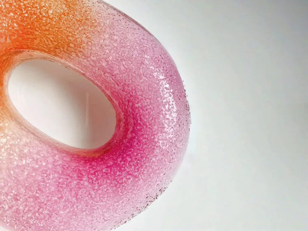 Lampes à poser - Rondelle Pêche - LAURE  FRADIN