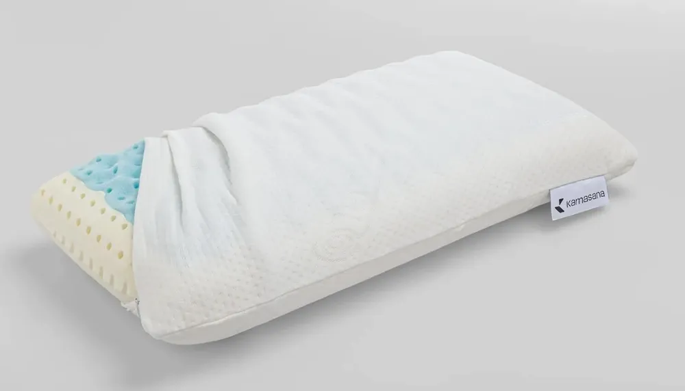 Literie pour hôtels - Coussin viscoélastique Lasur Air 72 x 42 x 12 - KAMASANA