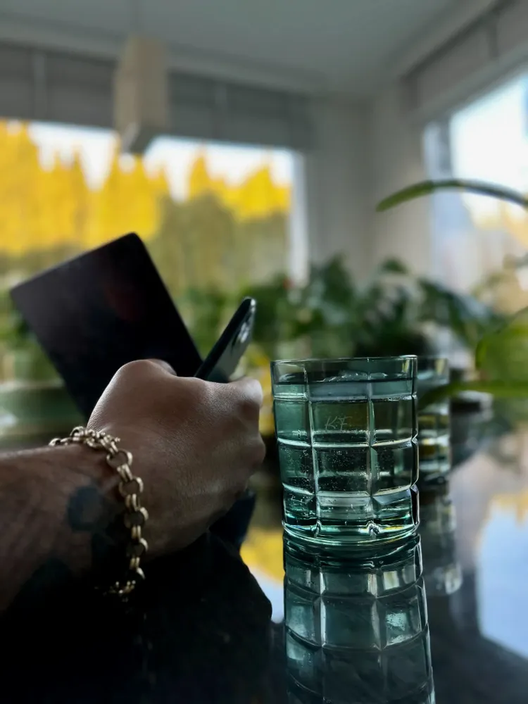 Cristallerie - Vaso II Verres en cristal à whisky Malachit - 6 pièces 240 ml - PEKALLA CRISTAL GLASS