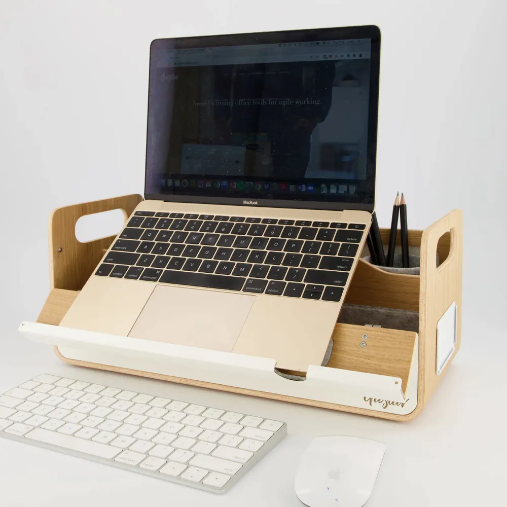 Range-tout - Organiseur de bureau et support pour ordinateur portable Gustav Origin - GUSTAV