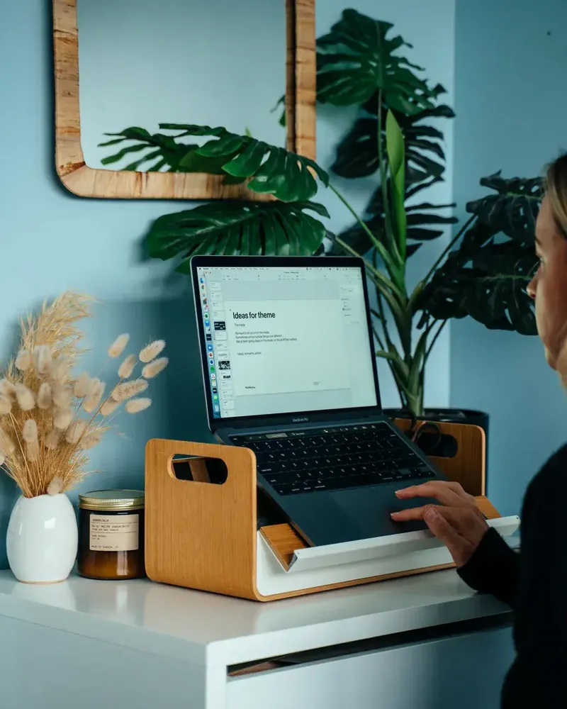 Range-tout - Organiseur de bureau et support pour ordinateur portable Gustav Origin - GUSTAV