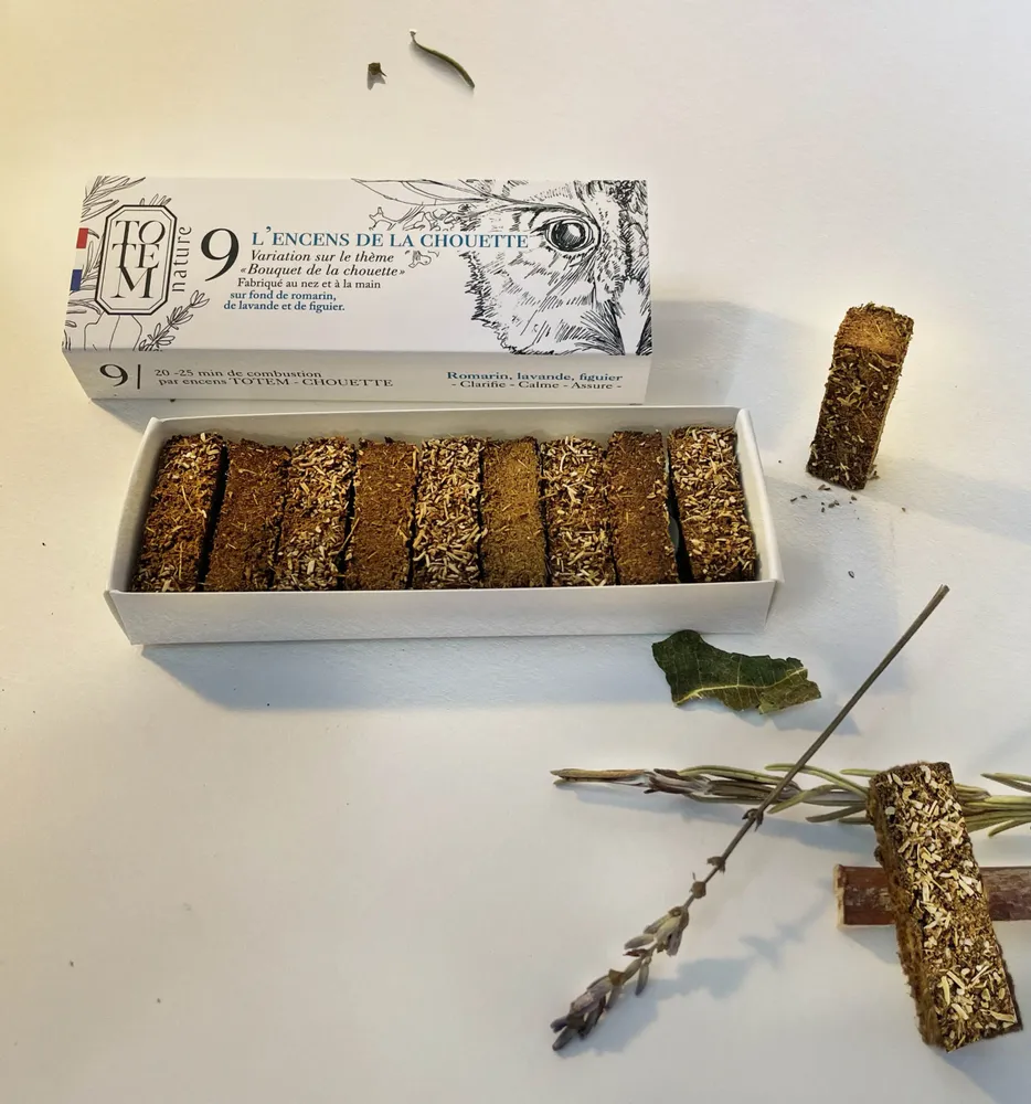 Gifts - Natural incense - LA CHOUETTE - TOTEM NATURE